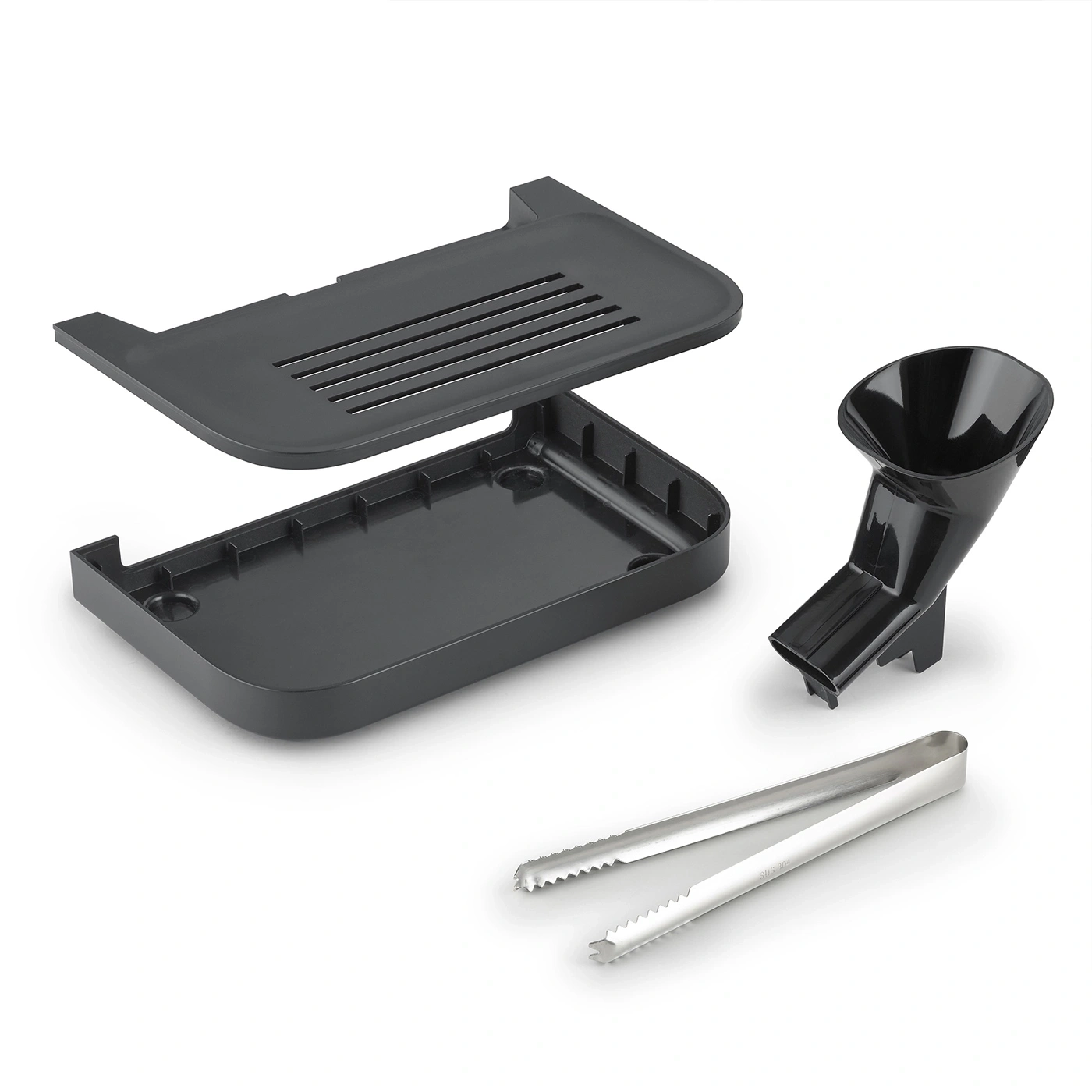 Masina pentru gheata bile, Caso Germany, negru, tava de scurgere detasabila