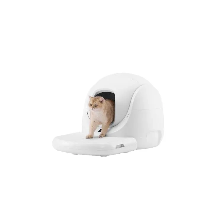 Treapta pentru litiera BAYMAX/LITE, Catlink, alb, spatiu depozitare